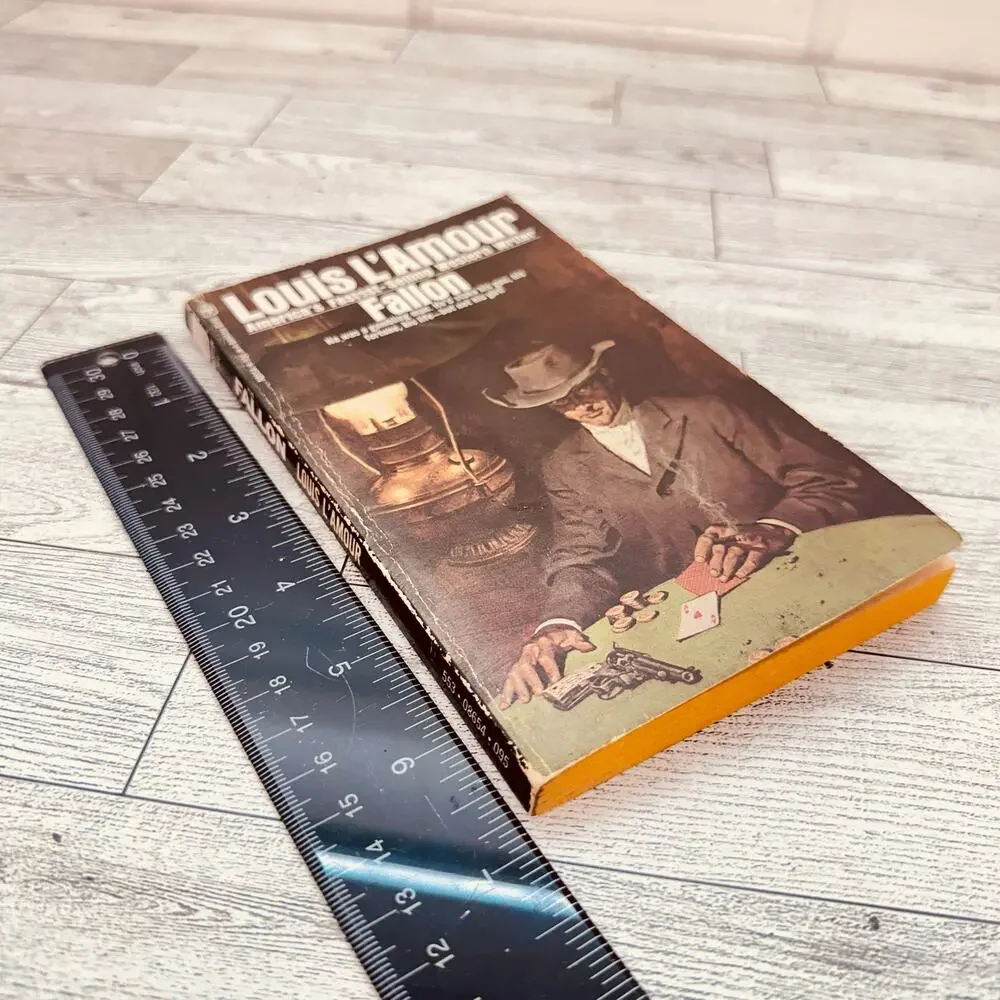 Louis L'Amour FALLON - 1971 Vtg Paperback Western‎ Novel PB